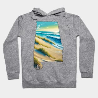 Alabama beach Hoodie